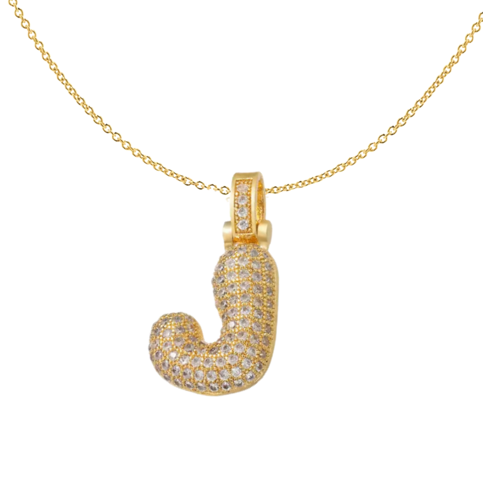 Bubbly Alphabet Necklace
